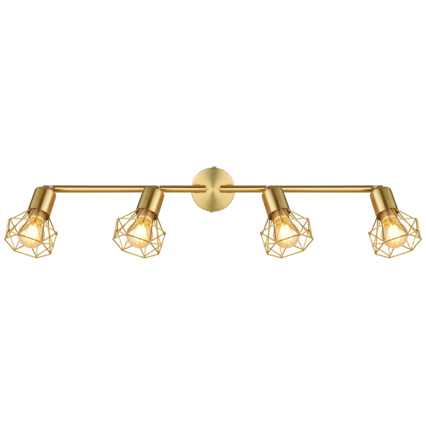 Globo - Spot svetiljka 4xE14/40W/230V zlatna