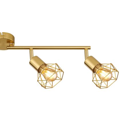 Globo - Spot svetiljka 4xE14/40W/230V zlatna