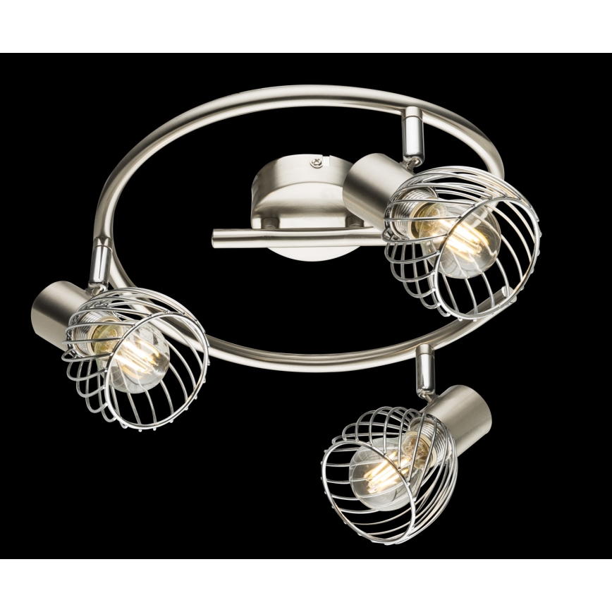 Globo - Spot svetlo 3xE14/40W/230V mat hrom
