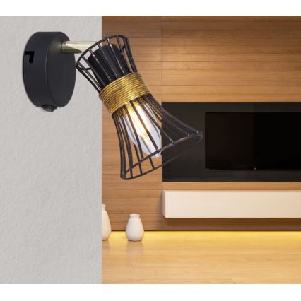 Globo 54814-1 - Zidna reflektorska lampa PURRA 1xE14/40W/230V