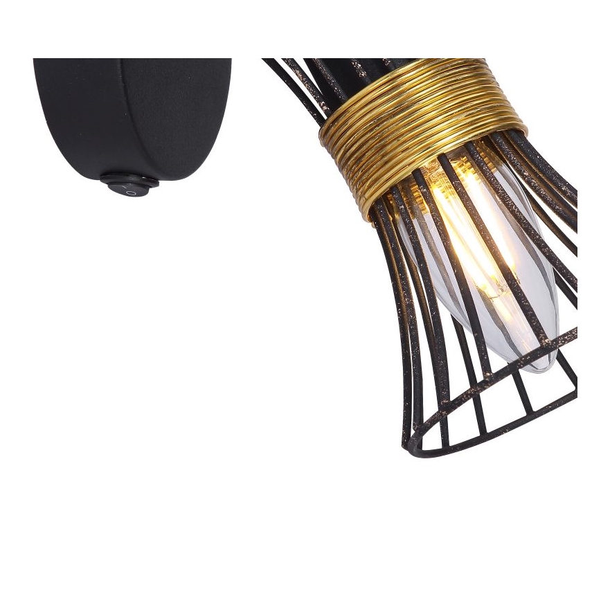 Globo 54814-1 - Zidna reflektorska lampa PURRA 1xE14/40W/230V