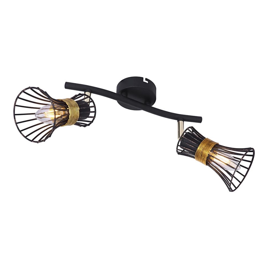 Globo 54814-2 - Plafonjera PURRA 2xE14/40W/230V