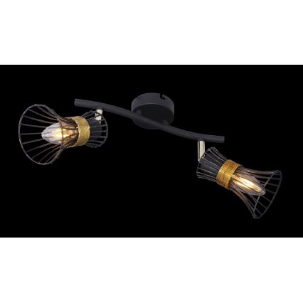 Globo 54814-2 - Plafonjera PURRA 2xE14/40W/230V