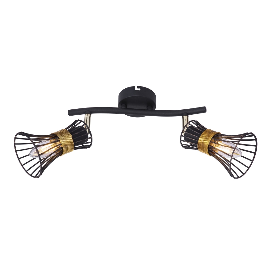 Globo 54814-2 - Plafonjera PURRA 2xE14/40W/230V