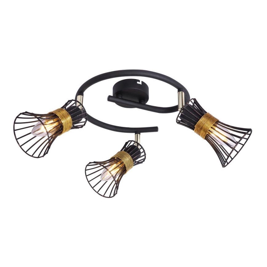 Globo 54814-3 - Reflektorska lampa PURRA 3xE14/40W/230V