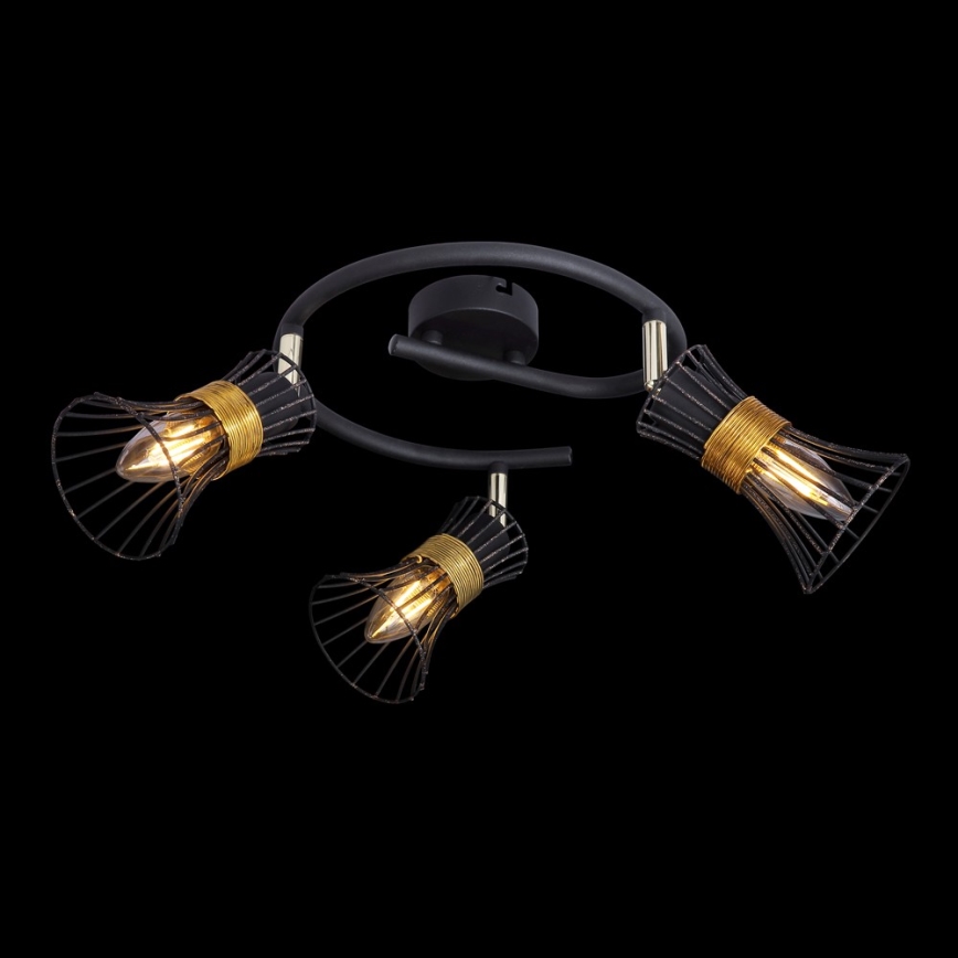 Globo 54814-3 - Reflektorska lampa PURRA 3xE14/40W/230V