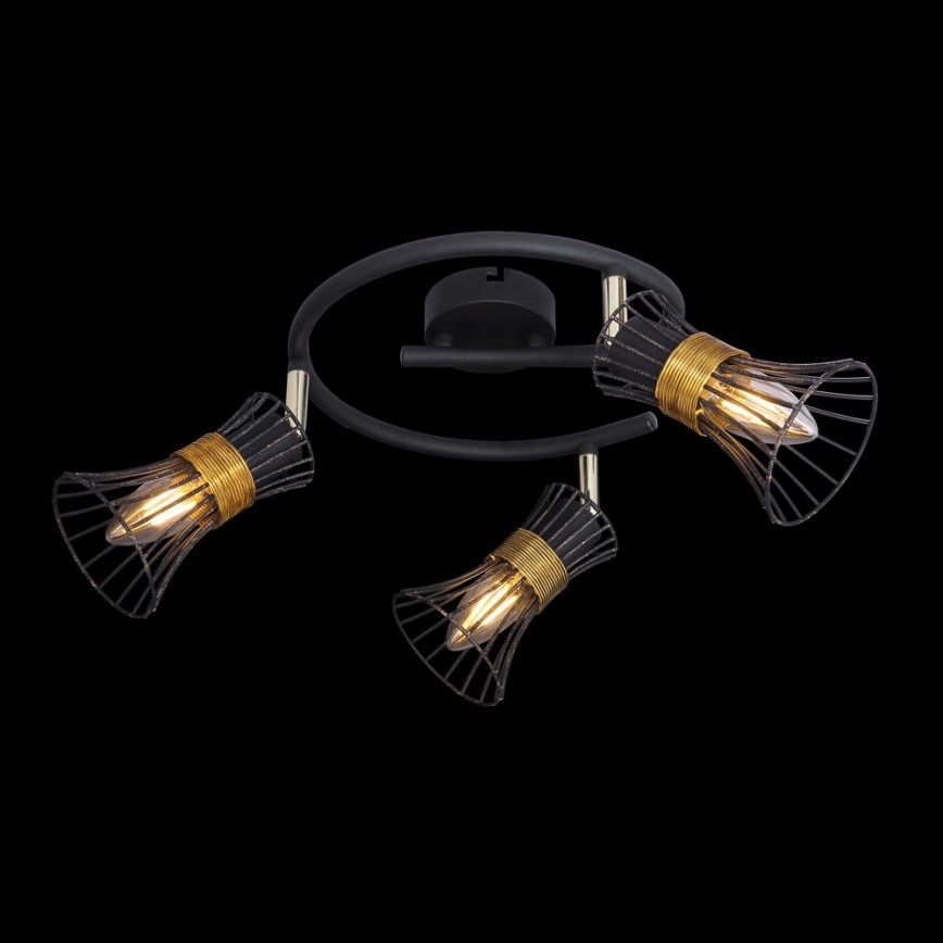 Globo 54814-3 - Reflektorska lampa PURRA 3xE14/40W/230V