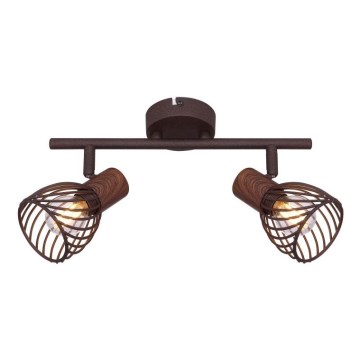 Globo 54817-2 - Reflektorska lampa ISABELLE 2xE14/40W/230V