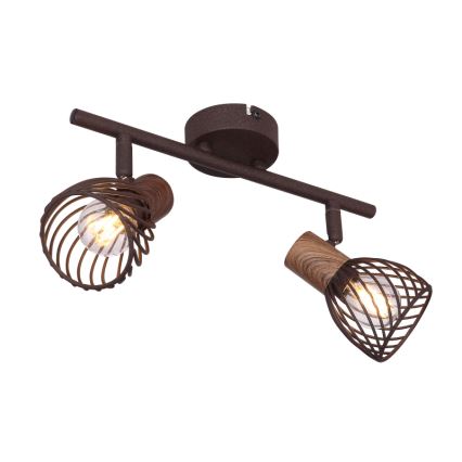 Globo 54817-2 - Reflektorska lampa ISABELLE 2xE14/40W/230V