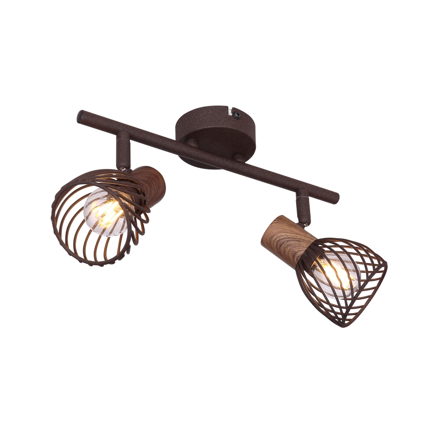 Globo 54817-2 - Reflektorska lampa ISABELLE 2xE14/40W/230V