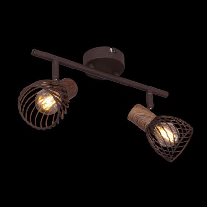 Globo 54817-2 - Reflektorska lampa ISABELLE 2xE14/40W/230V