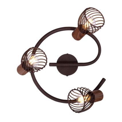 Globo 54817-3 - Reflektorska lampa ISABELLE 3xE14/40W/230V