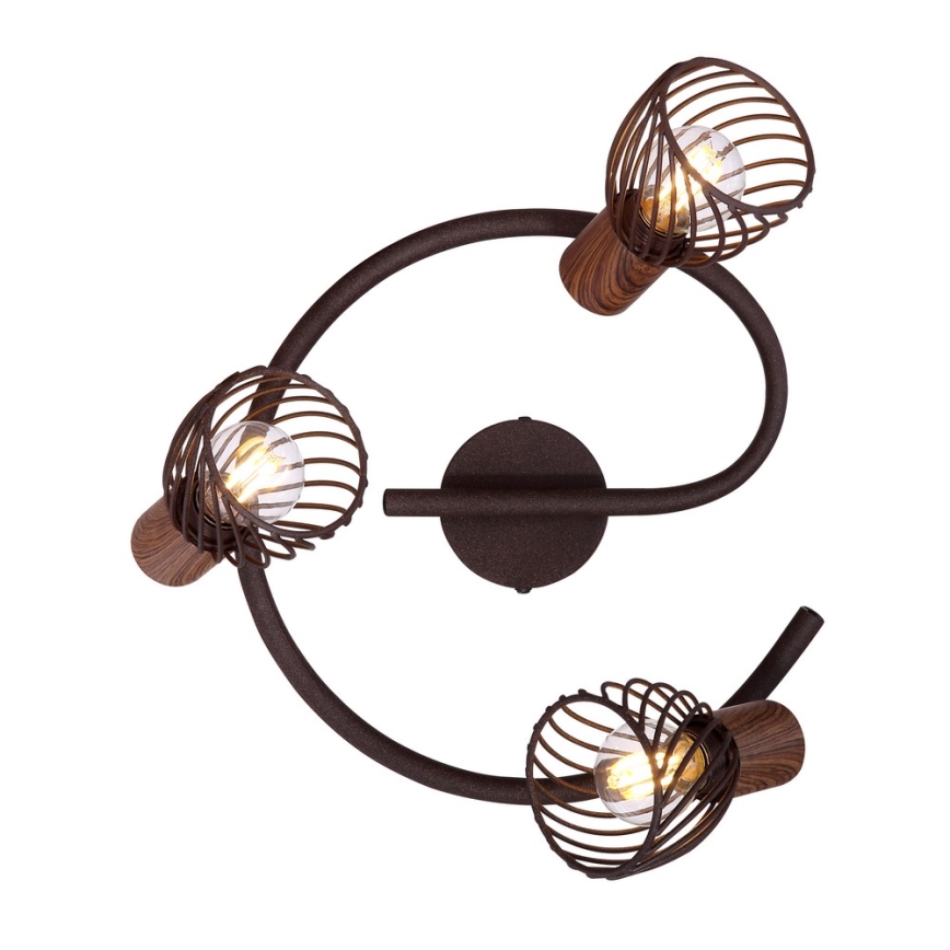 Globo 54817-3 - Reflektorska lampa ISABELLE 3xE14/40W/230V