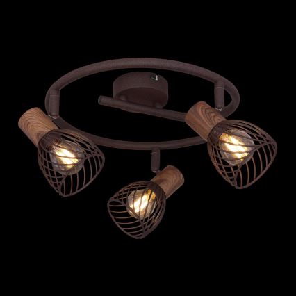 Globo 54817-3 - Reflektorska lampa ISABELLE 3xE14/40W/230V