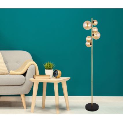 Globo - Podna LED lampa 6xG9/3W/230V mesing
