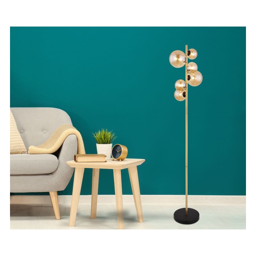 Globo - Podna LED lampa 6xG9/3W/230V mesing