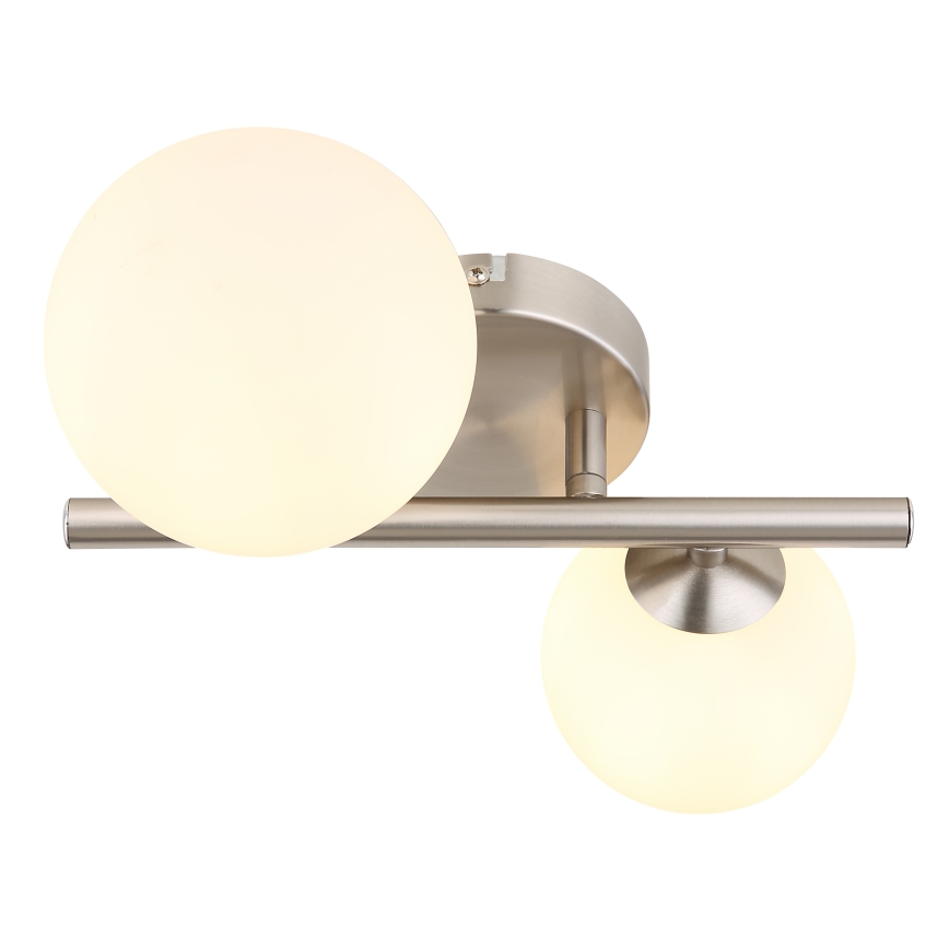 Globo - LED Nadgradni luster 2xG9/3W/230V mat krom