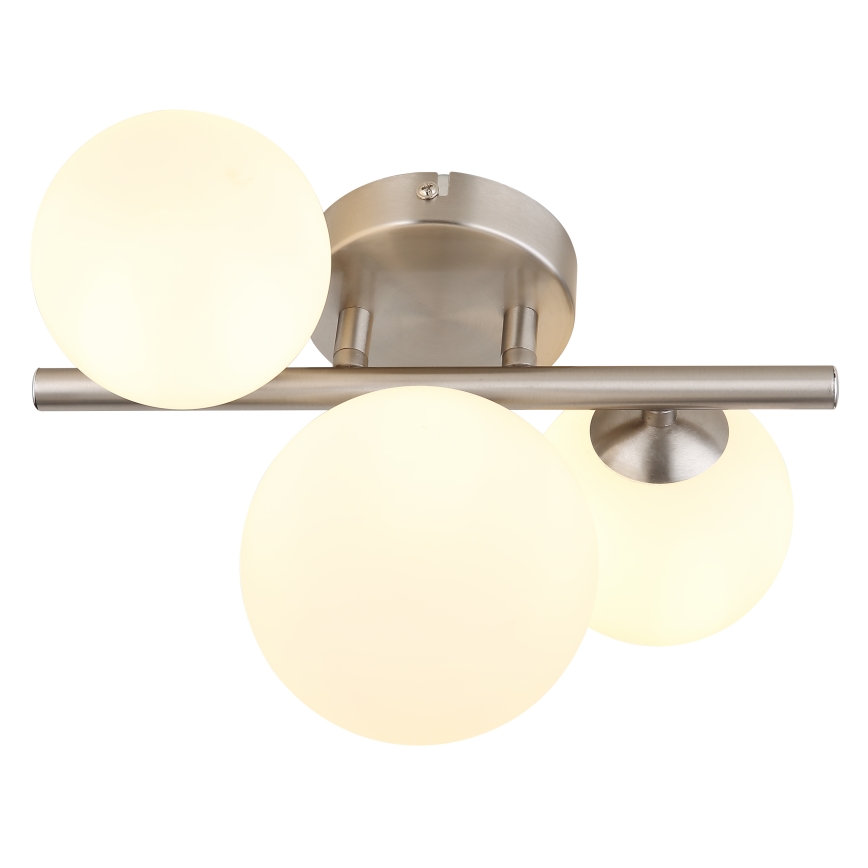 Globo - LED Nadgradni luster RIHA 3xG9/3,5W/230V mat krom