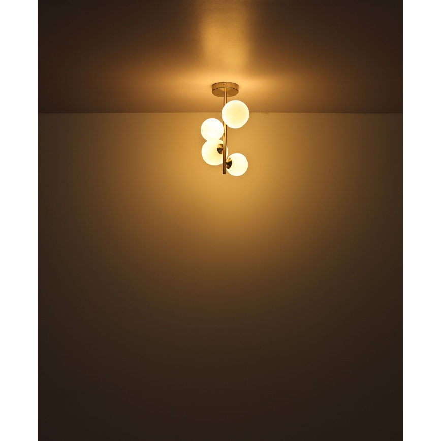 Globo - LED Viseći luster 4xG9/3W/230V mat krom