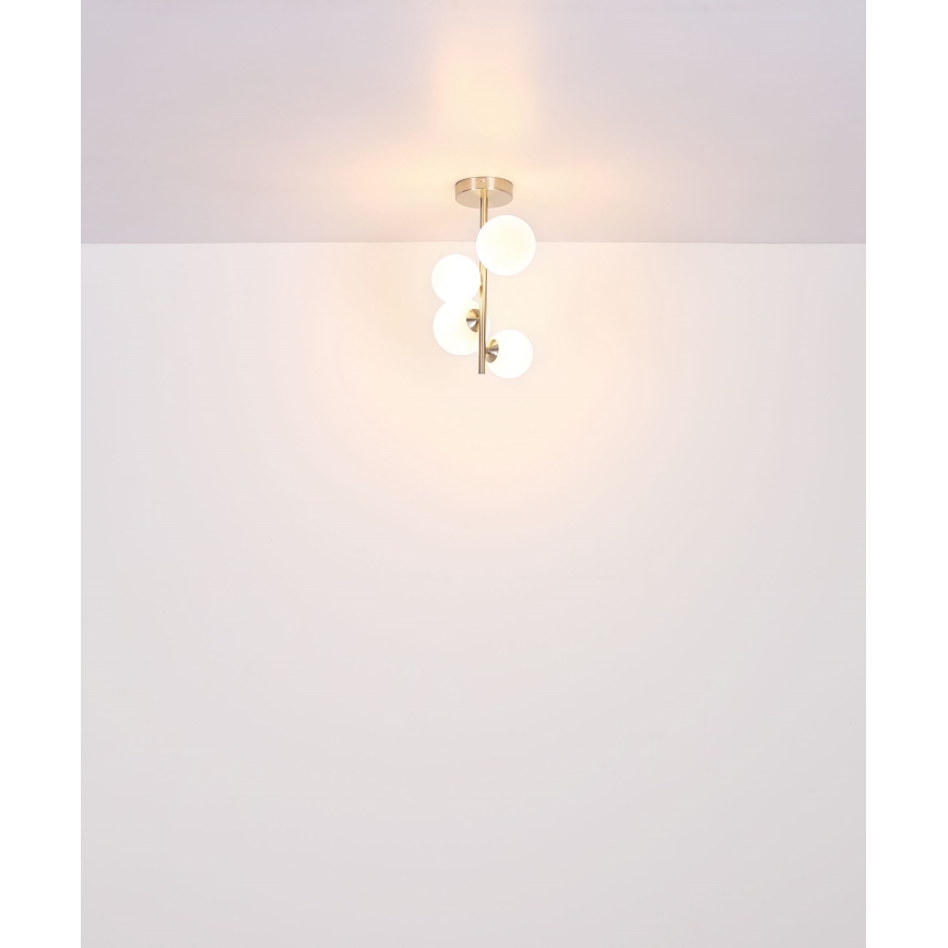 Globo - LED Viseći luster 4xG9/3W/230V mat krom