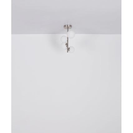 Globo - LED Viseći luster 4xG9/3W/230V mat krom