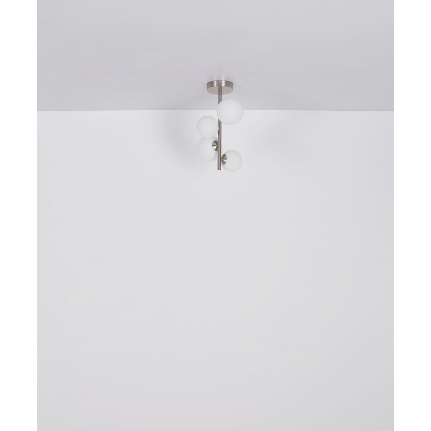 Globo - LED Viseći luster 4xG9/3W/230V mat krom