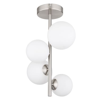 Globo - LED Viseći luster 4xG9/3W/230V mat krom