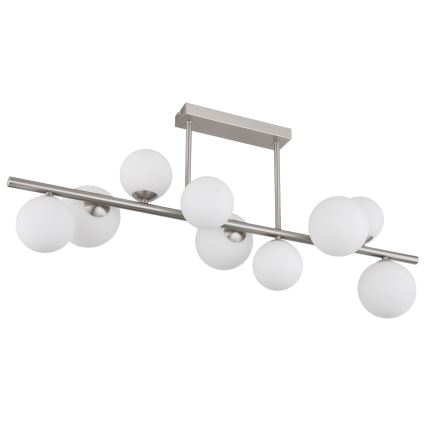 Globo - LED Viseći luster 9xG9/3W/230V mat krom