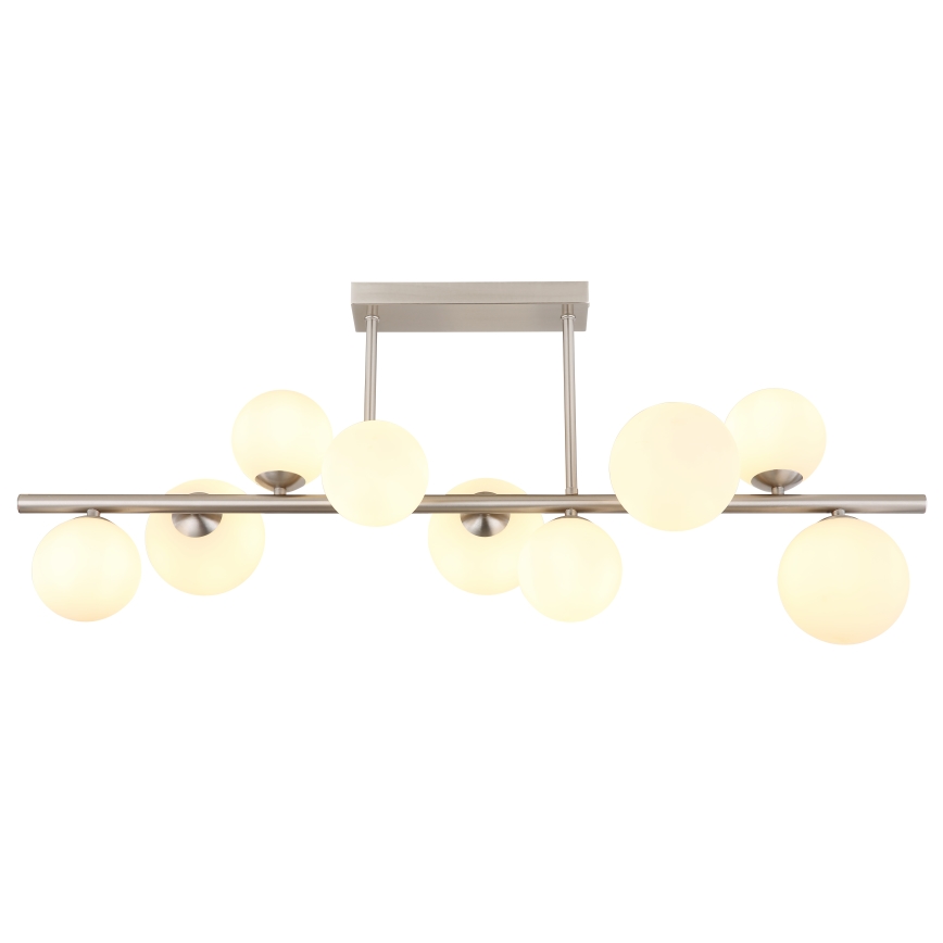 Globo - LED Viseći luster 9xG9/3W/230V mat krom