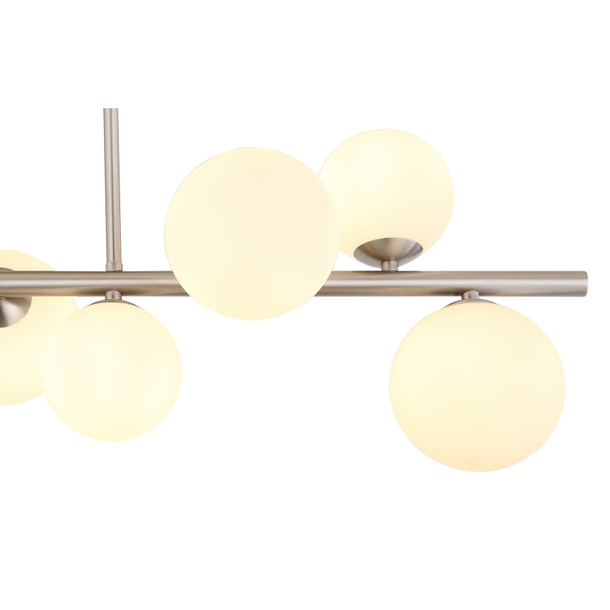 Globo - LED Viseći luster 9xG9/3W/230V mat krom