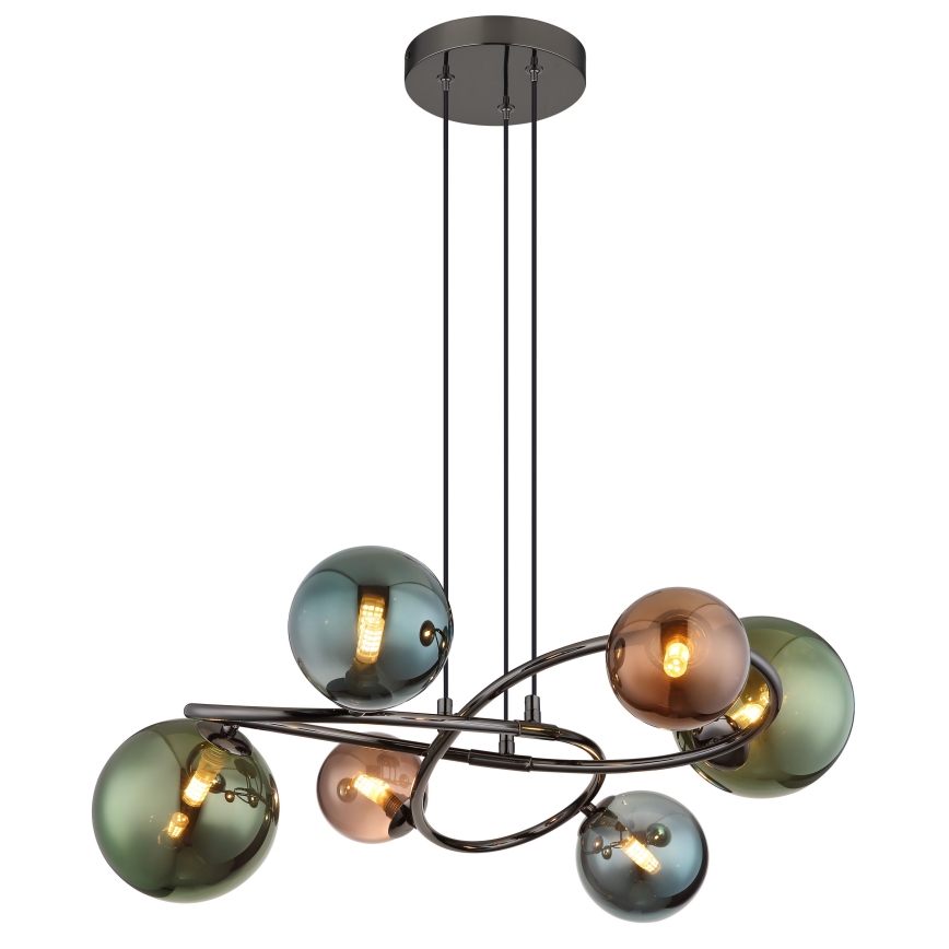 Globo - LED luster na sajli 6xG9/3,5W/230V