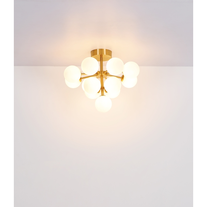 Globo - Nadgradni luster 13xG9/5W/230V pr. 56 cm crno