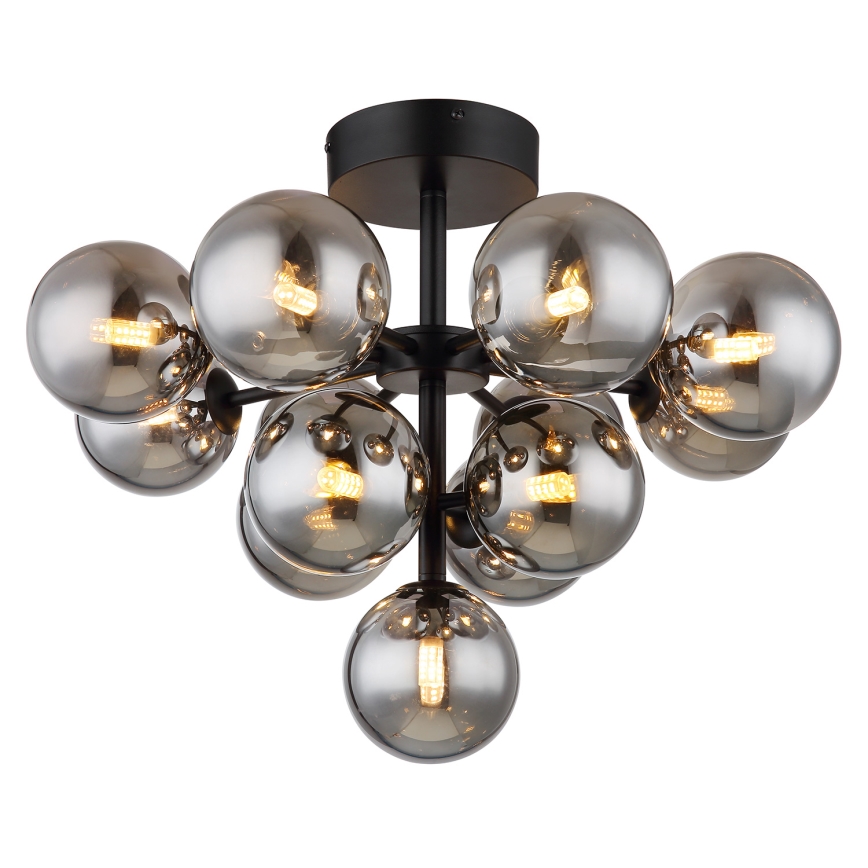 Globo - Nadgradni luster 13xG9/5W/230V pr. 56 cm crno