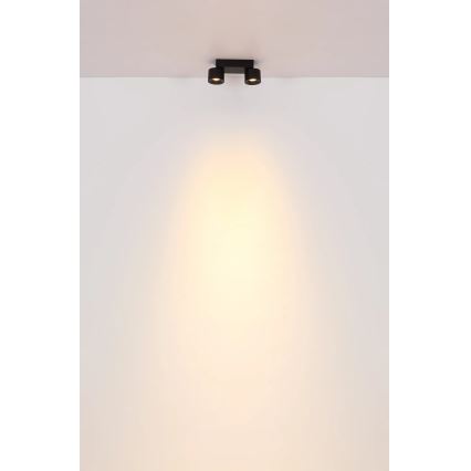Globo - LED Reflektorska lampa 2xLED/6W/230V crno