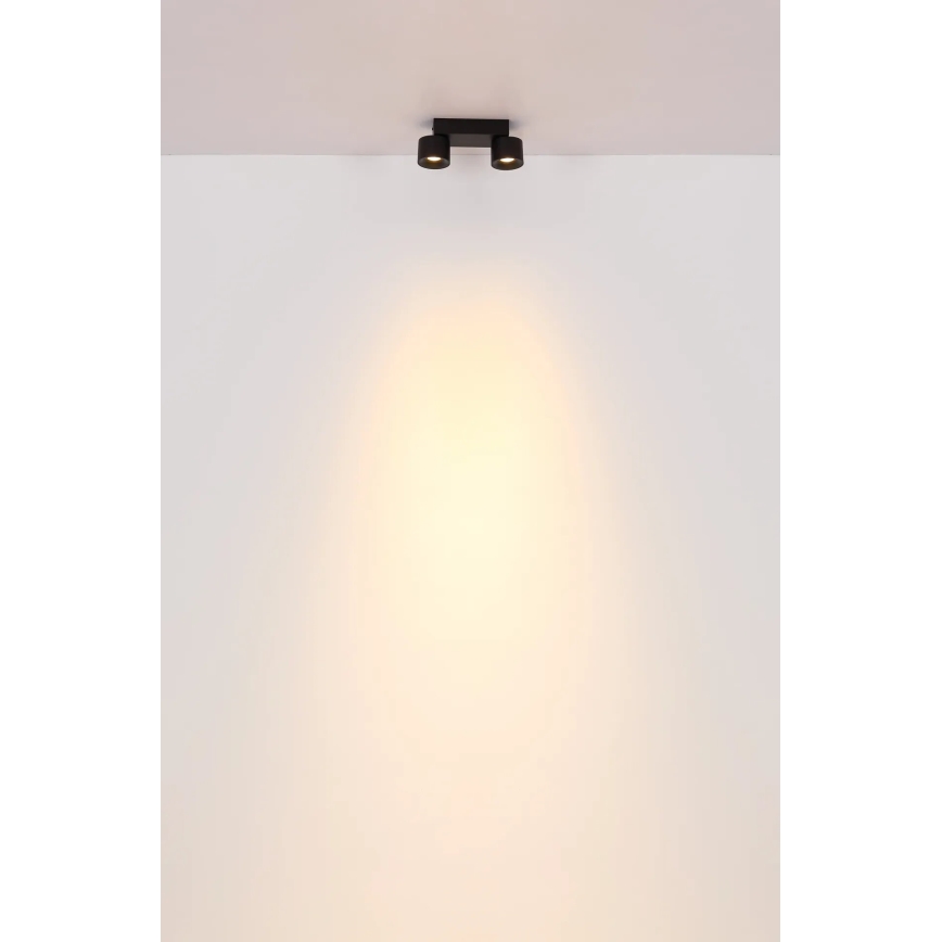 Globo - LED Reflektorska lampa 2xLED/6W/230V crno
