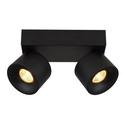Globo - LED Reflektorska lampa 2xLED/6W/230V crno