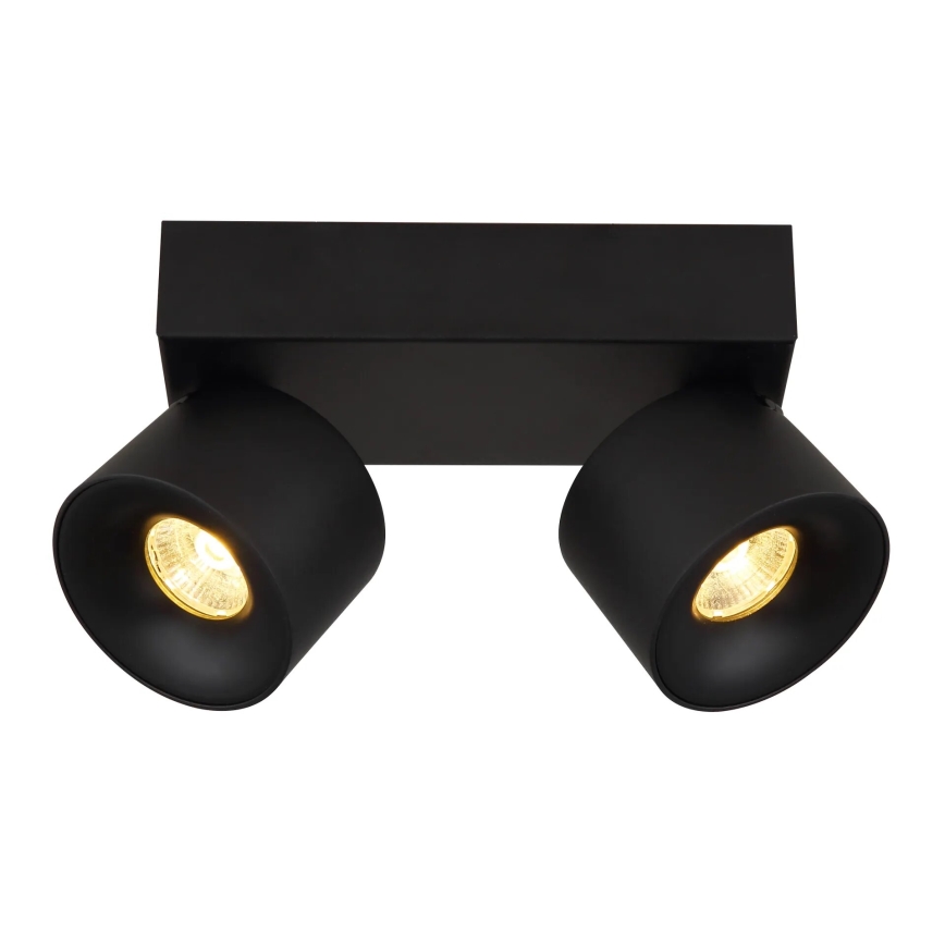 Globo - LED Reflektorska lampa 2xLED/6W/230V crno