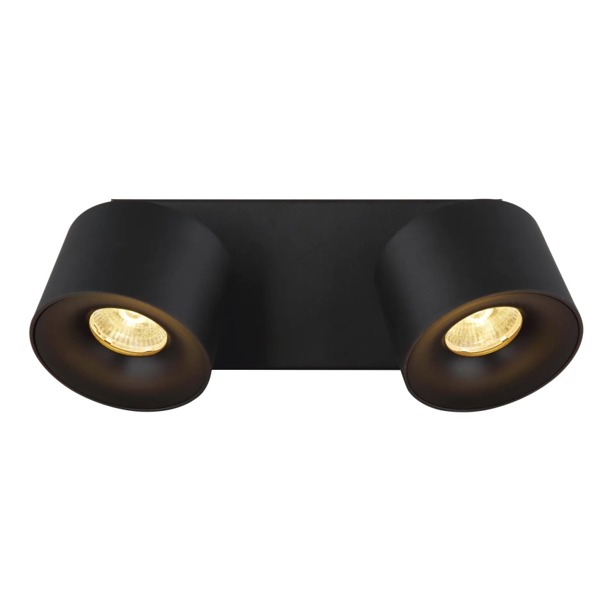 Globo - LED Reflektorska lampa 2xLED/6W/230V crno