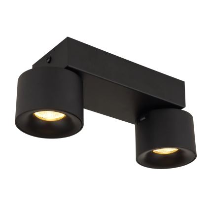 Globo - LED Reflektorska lampa 2xLED/6W/230V crno