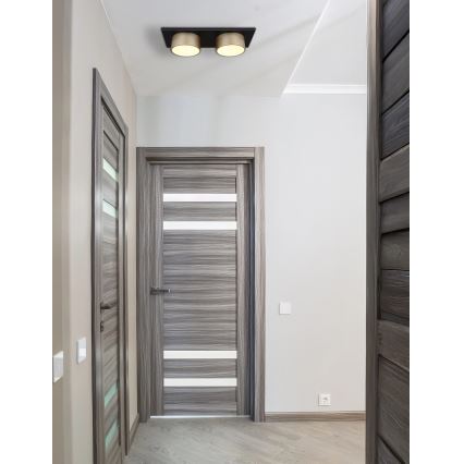 Globo - LED plafonsko svetlo LED/24W/230V 3000K 46x20 cm mesing