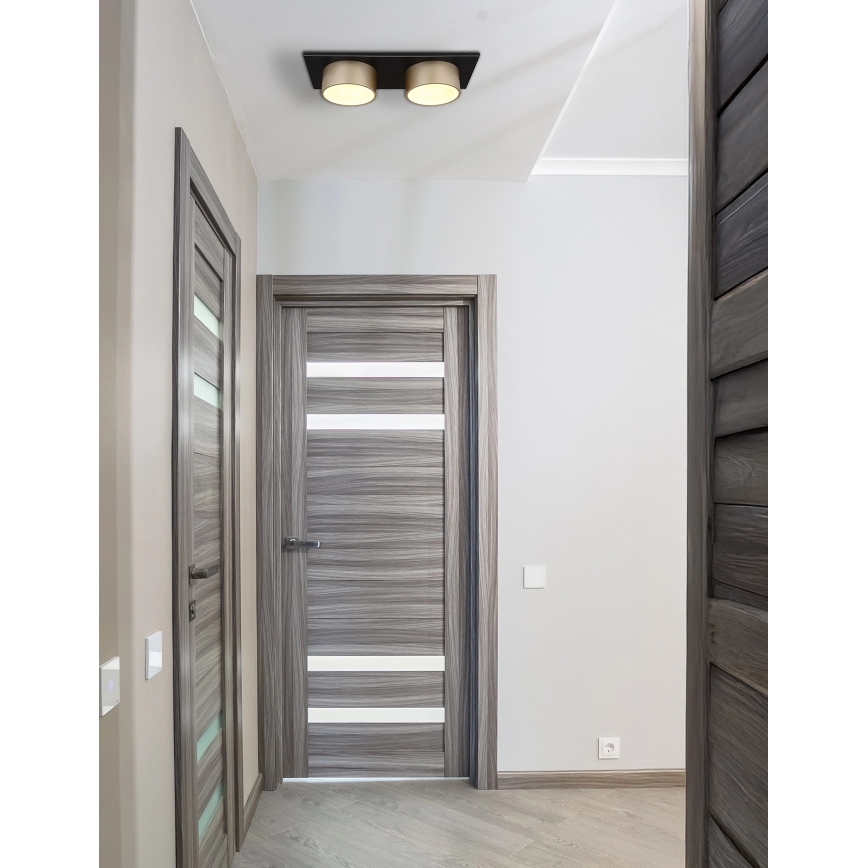 Globo - LED plafonsko svetlo LED/24W/230V 3000K 46x20 cm mesing