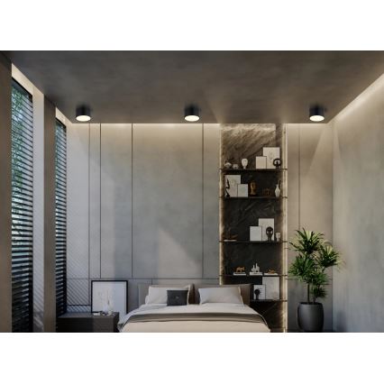 Globo - LED plafonsko svetlo LED/12W/230V 3000K pr. 15 cm crna