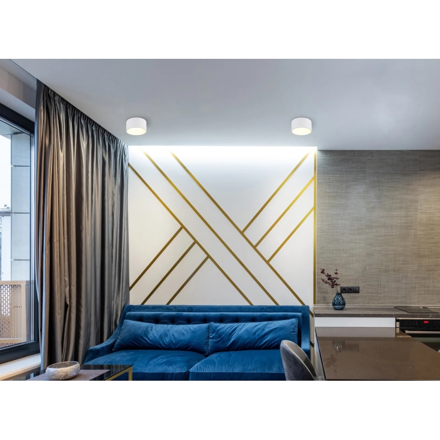 Globo - LED plafonsko svetlo LED/12W/230V 3000K, prečnik 15 cm, bela