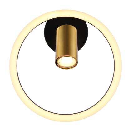 Globo - LED Zidna reflektorska lampa 1xGU10/5W/230V + LED/12W/230V