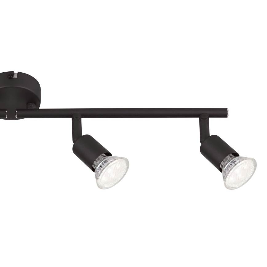 Globo - LED Reflektorska lampa 4xGU10/3W/230V crno