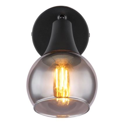 Globo - Zidna reflektorska lampa 1xE14/40W/230V crno