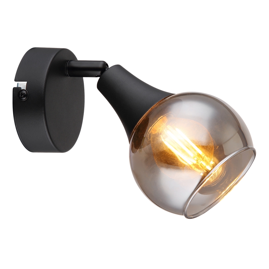 Globo - Zidna reflektorska lampa 1xE14/40W/230V crno
