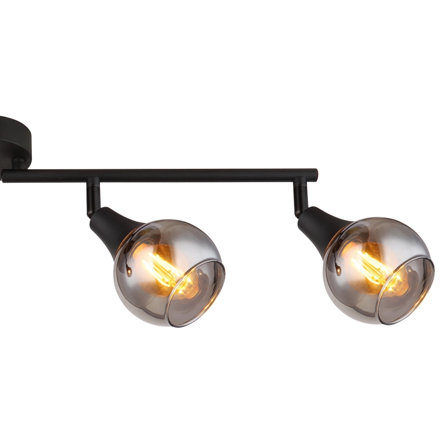Globo - Reflektorska lampa 4xE14/40W/230V crno
