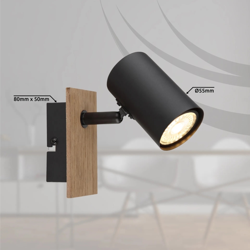 Globo - Zidna reflektorska lampa 1xGU10/35W/230V