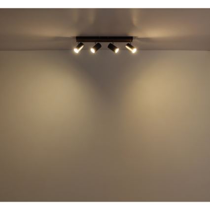 Globo - spot svetiljka 4xGU10/25W/230V crna